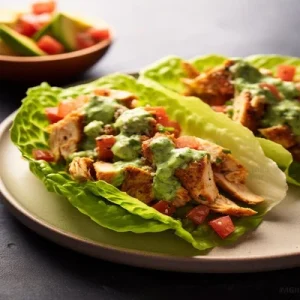 Tacos de lechuga